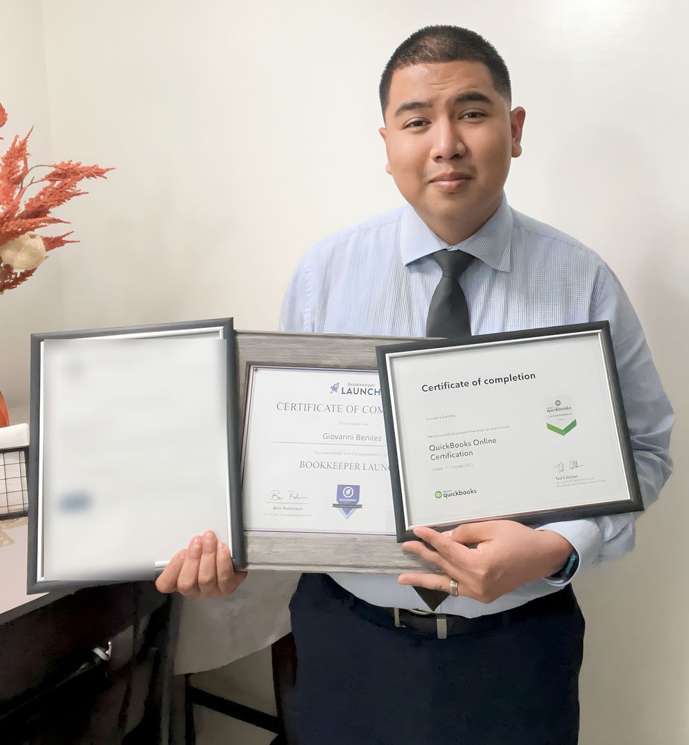 Gio Cruz, founder of Bookkeeping by Gio